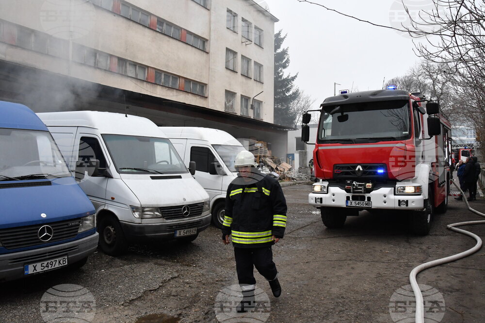 Хасково - пожар