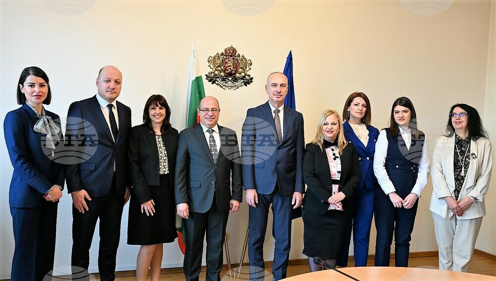 Deputy PM Lazarov Confers with Montenegrin Human and Minority Rights Minister Gjeka