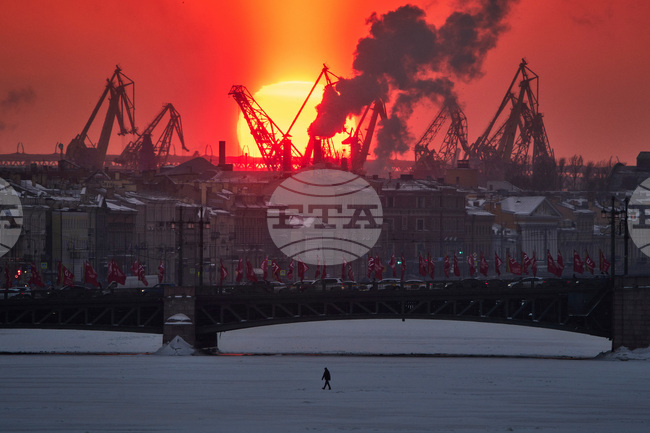 APTOPIX Russia Daily Life