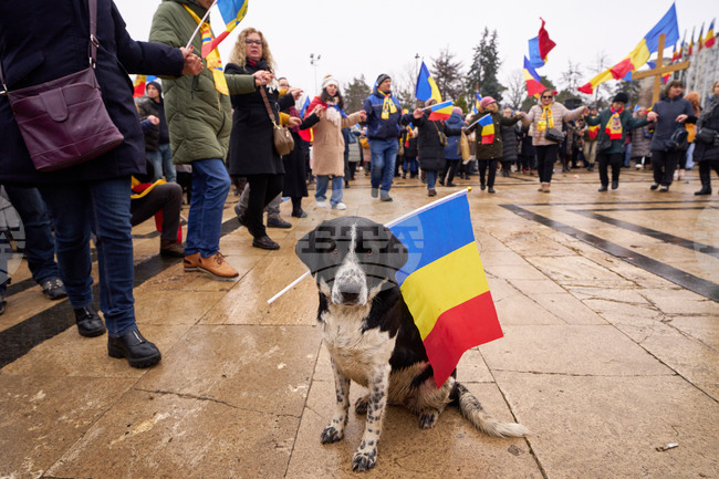 APTOPIX Romania Unification Anniversary