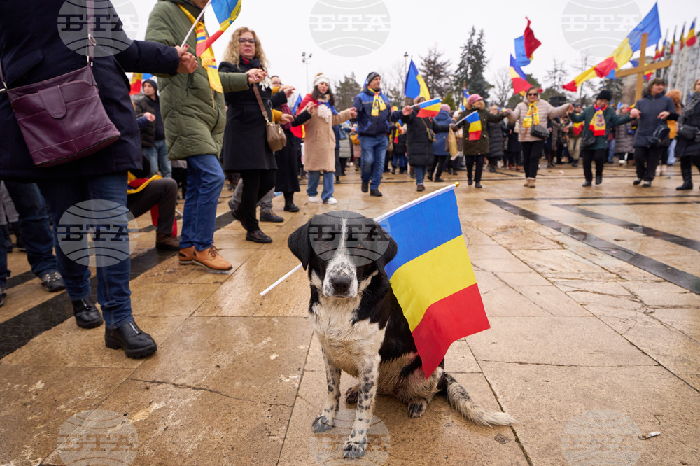 APTOPIX Romania Unification Anniversary