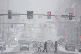 APTOPIX Winter Weather Tennessee