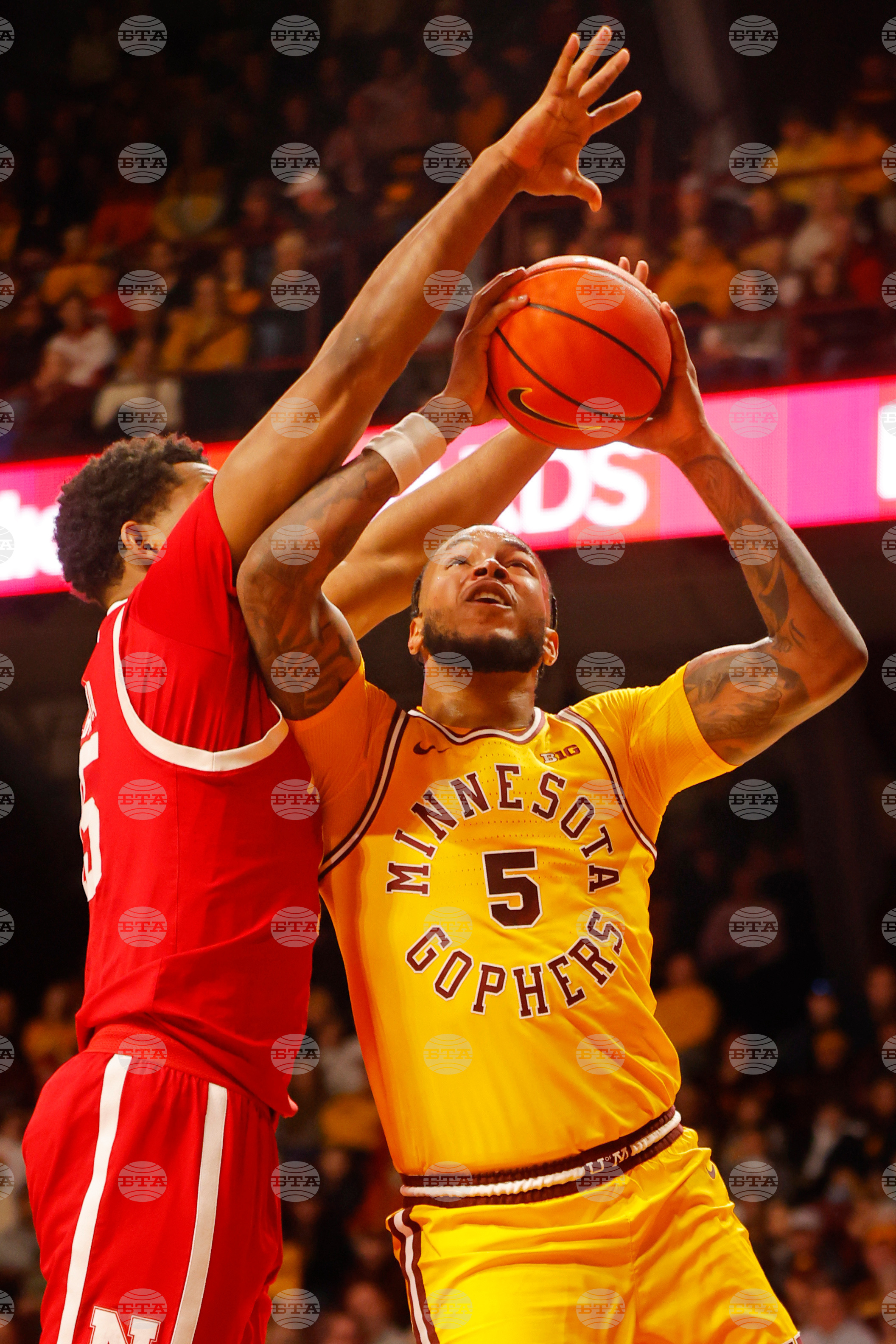 Nebraska Minnesota Basketball