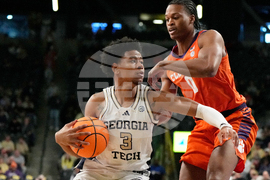 Clemson Georgia Tech Basketball