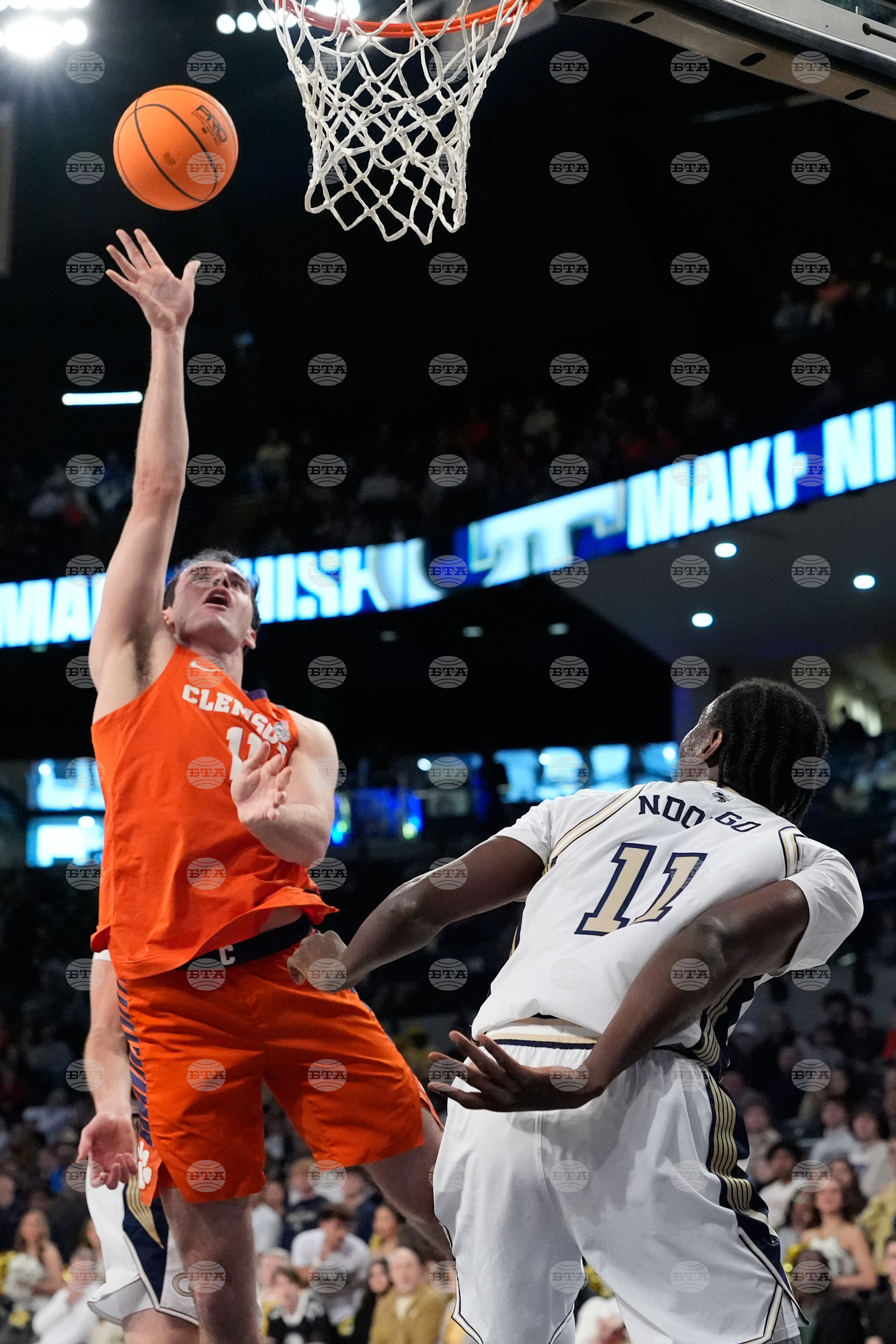 Clemson Georgia Tech Basketball