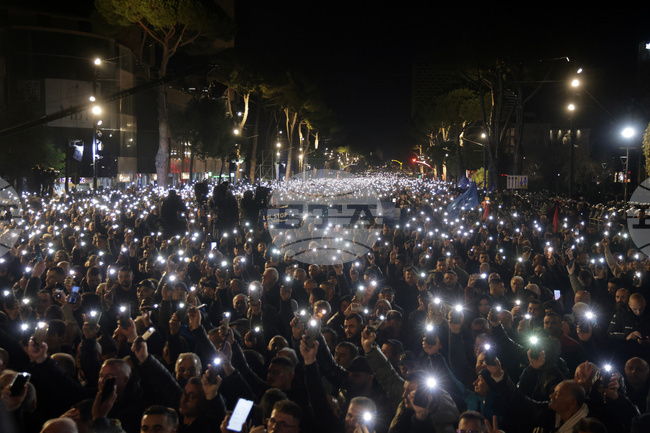 Albania Protest