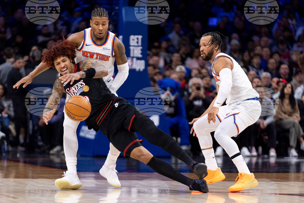 Knicks 76ers Basketball