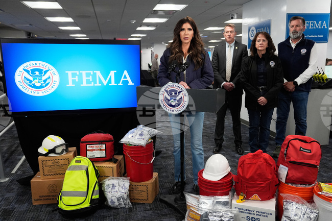 Homeland Secretary Kristi Noem