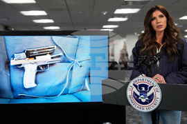 Homeland Secretary Kristi Noem