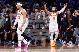 Knicks 76ers Basketball