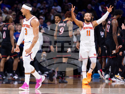 Knicks 76ers Basketball