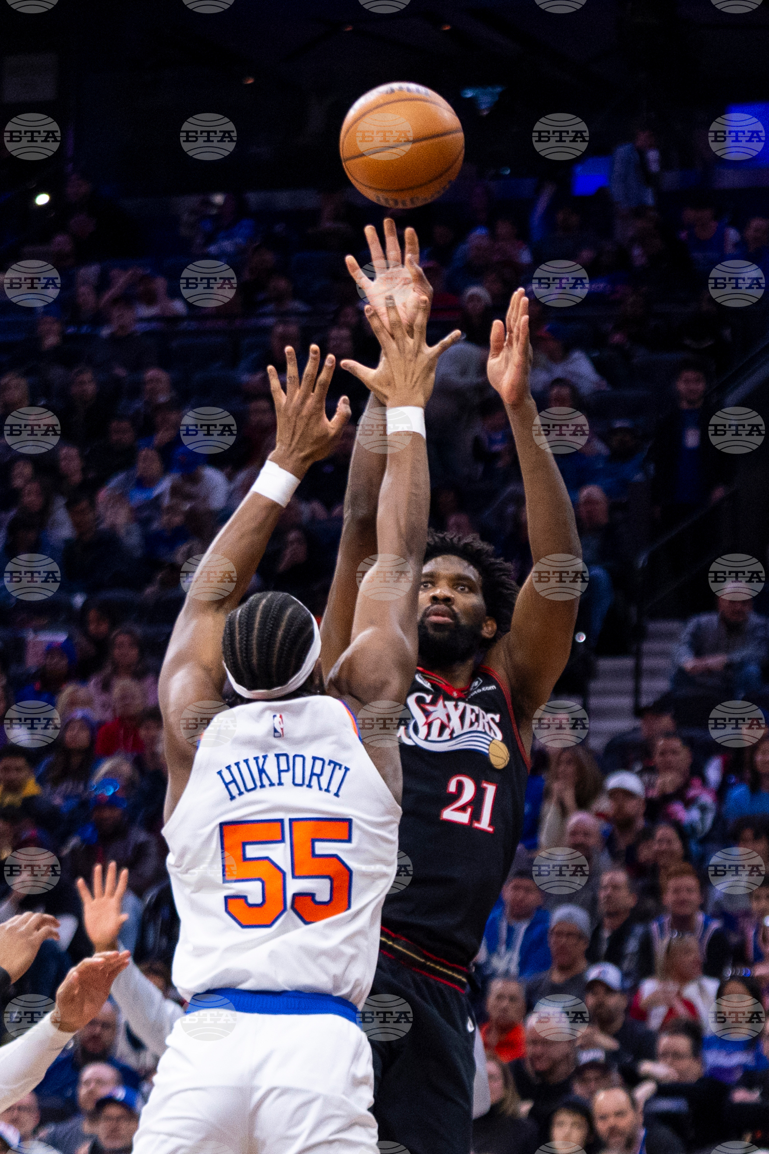 Knicks 76ers Basketball