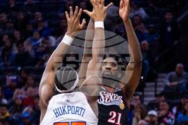 Knicks 76ers Basketball