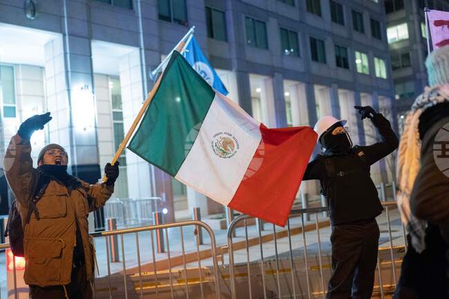 Immigration Enforcement Protest