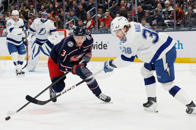 Lightning Blue Jackets Hockey