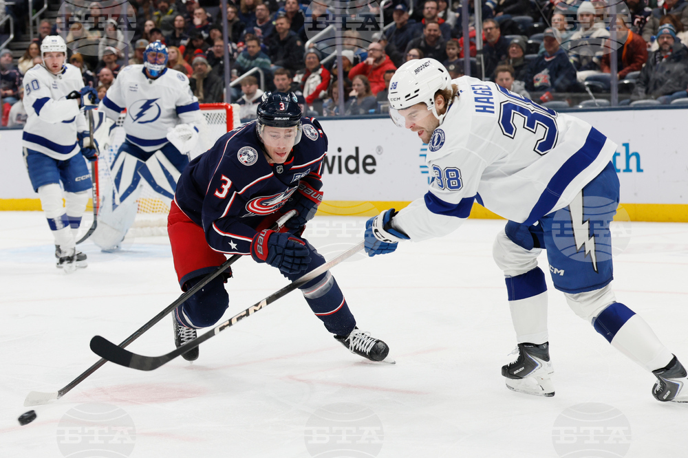 Lightning Blue Jackets Hockey
