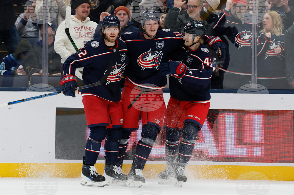 Lightning Blue Jackets Hockey