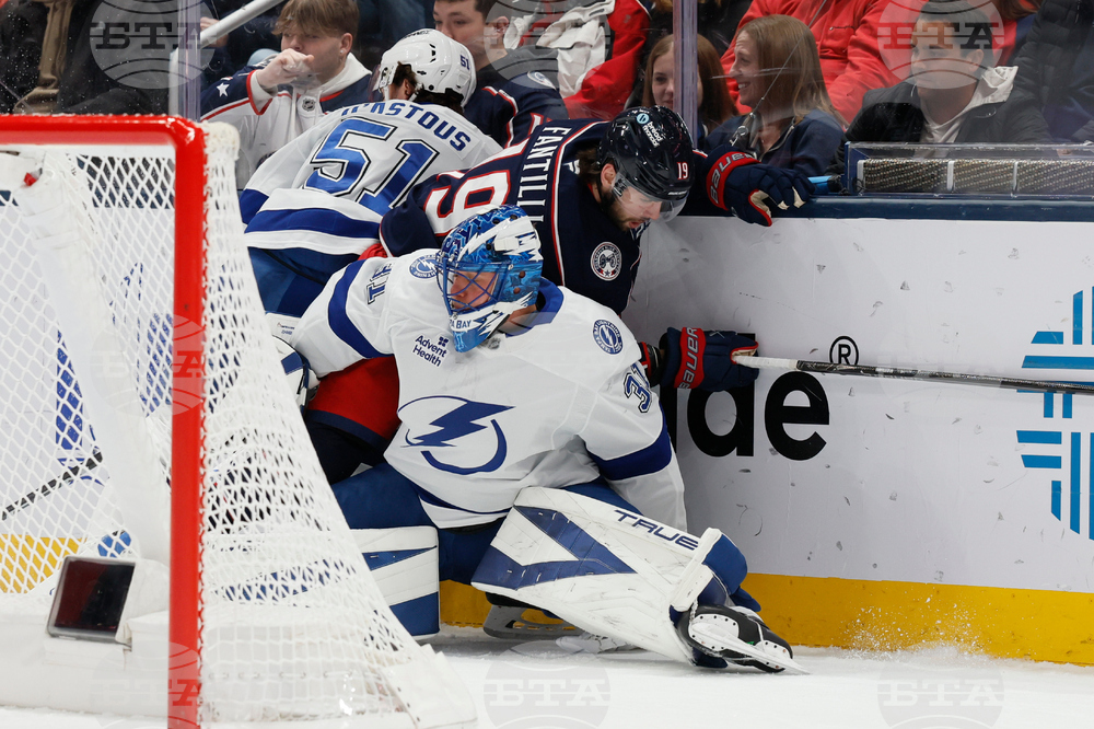 Lightning Blue Jackets Hockey
