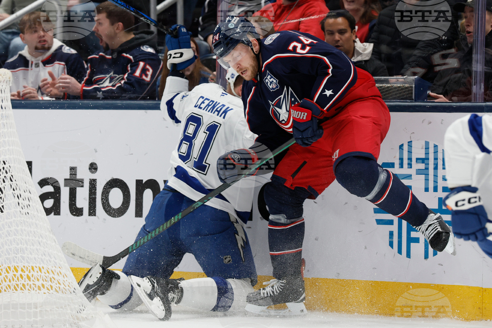 Lightning Blue Jackets Hockey