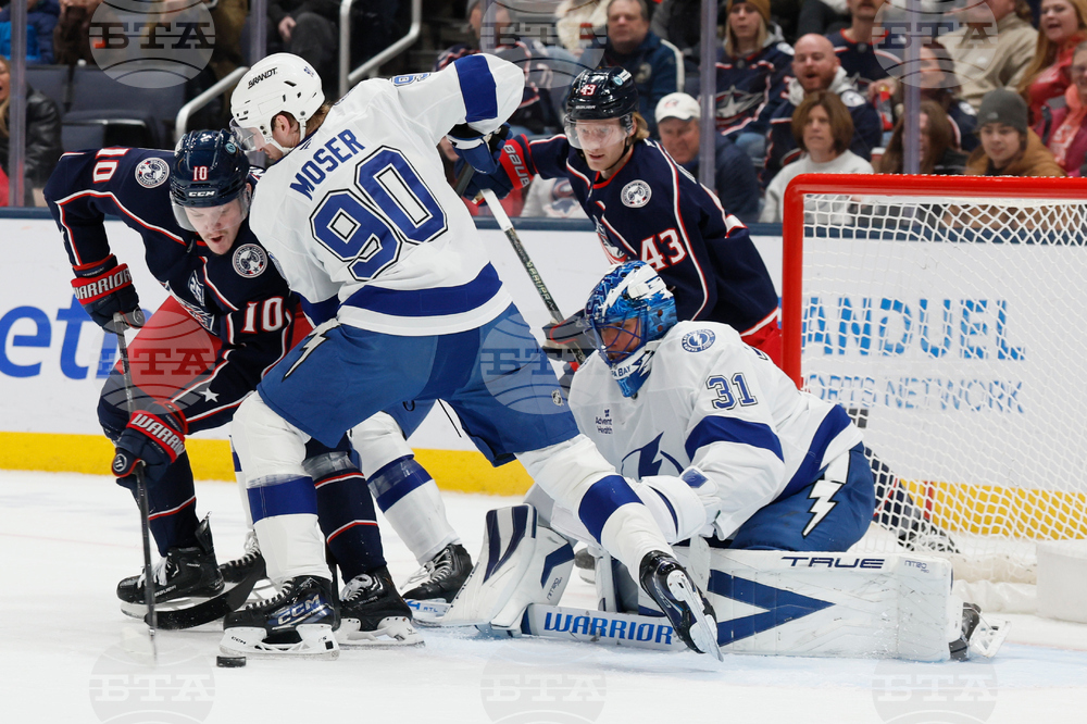 Lightning Blue Jackets Hockey