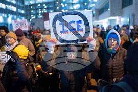 Immigration Enforcement Protest