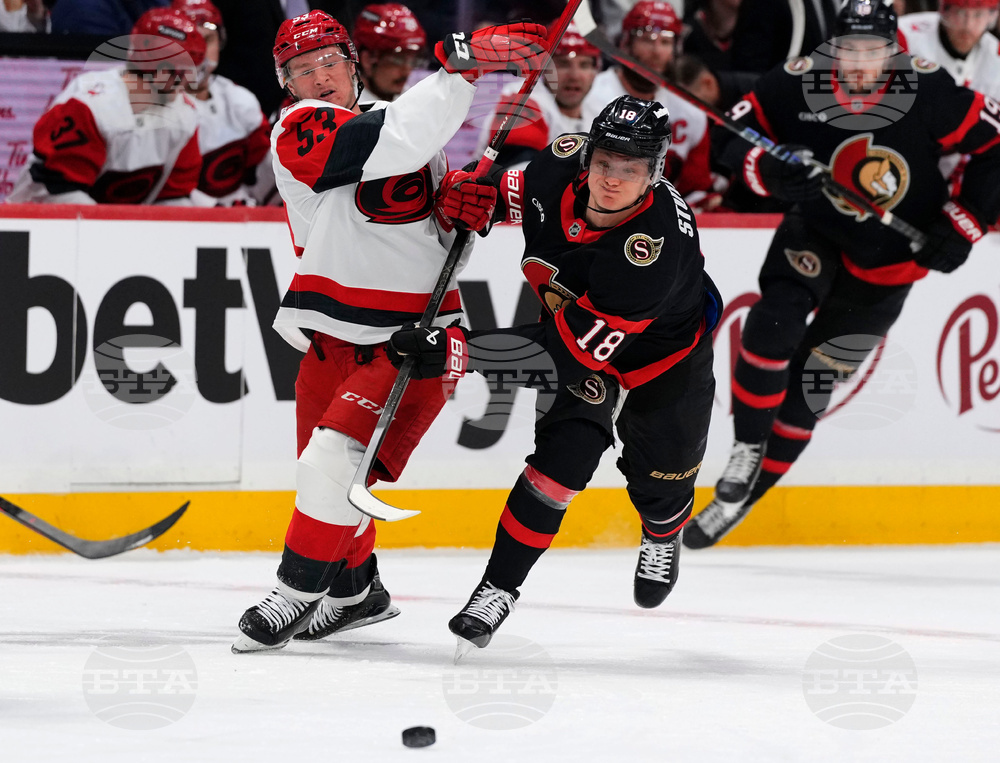Hurricanes Senators Hockey