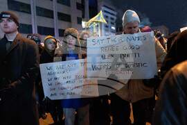 Immigration Enforcement Protest