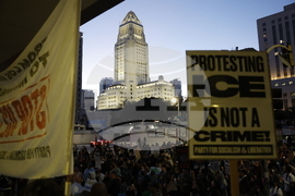Immigration Enforcement Protests