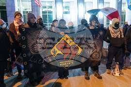 Immigration Enforcement Protest