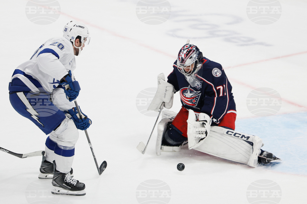 Lightning Blue Jackets Hockey