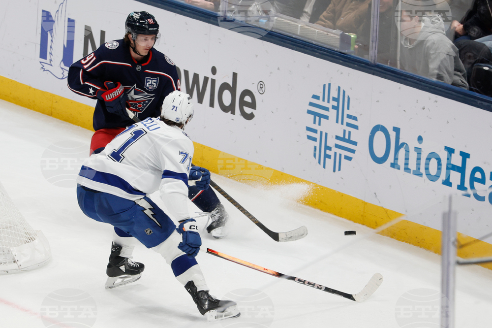 Lightning Blue Jackets Hockey