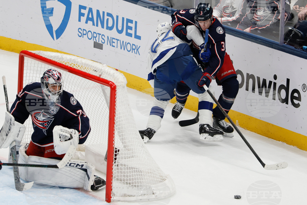 Lightning Blue Jackets Hockey
