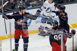Lightning Blue Jackets Hockey