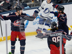 Lightning Blue Jackets Hockey