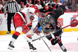 Hurricanes Senators Hockey