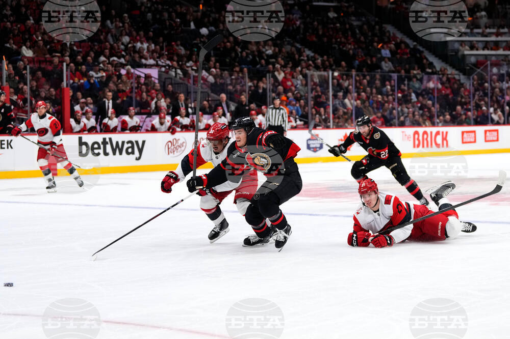 Hurricanes Senators Hockey