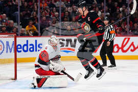 Hurricanes Senators Hockey