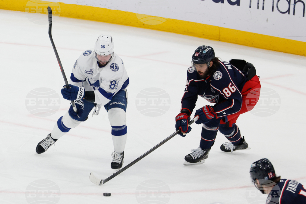 Lightning Blue Jackets Hockey
