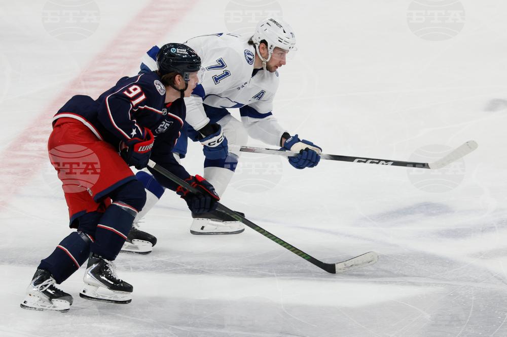 Lightning Blue Jackets Hockey