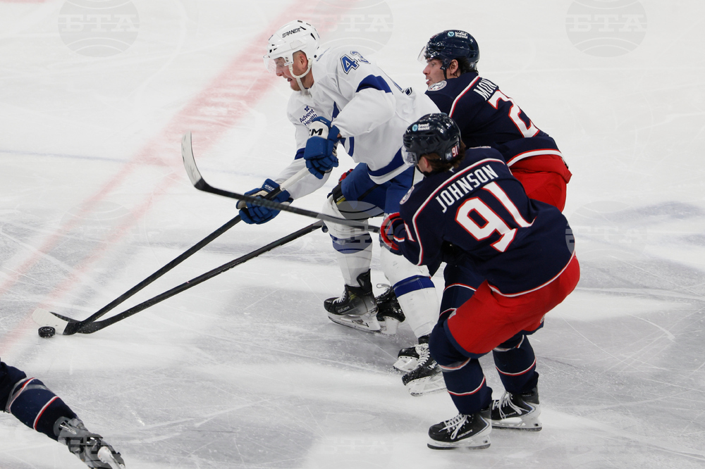 Lightning Blue Jackets Hockey