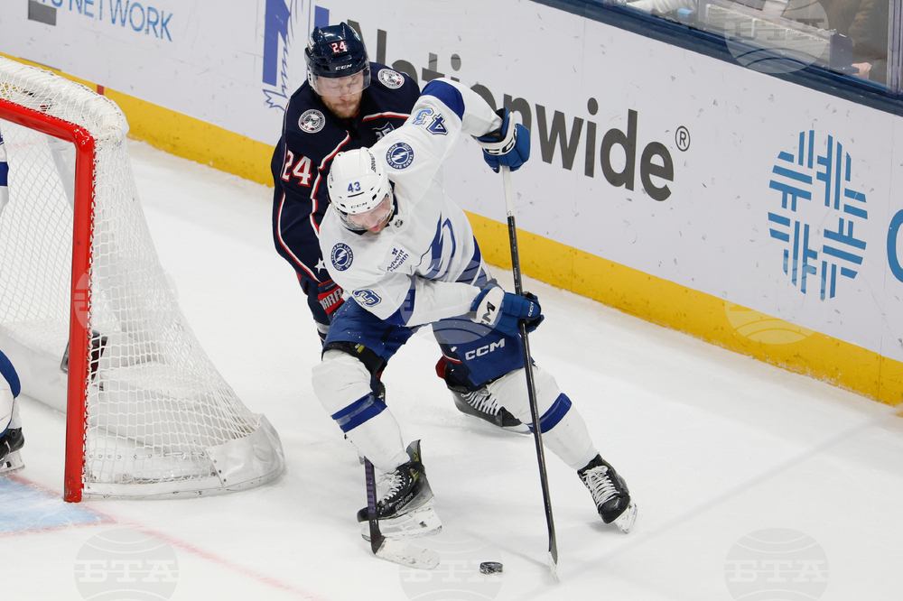 Lightning Blue Jackets Hockey