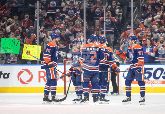 Capitals Oilers Hockey