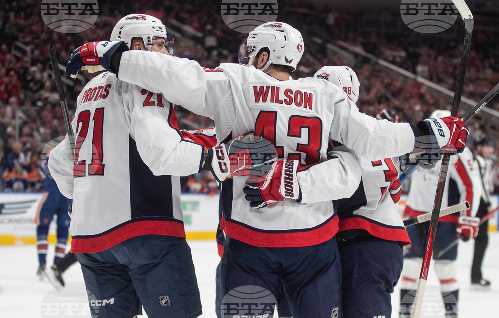 Capitals Oilers Hockey