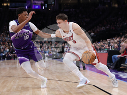 Heat Jazz Basketball