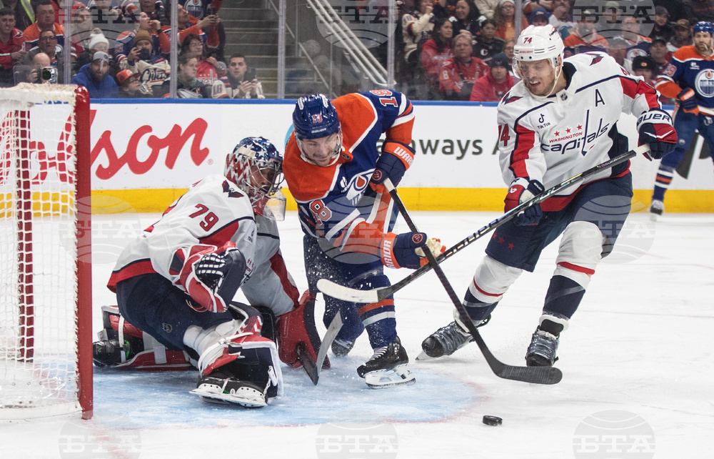 Capitals Oilers Hockey