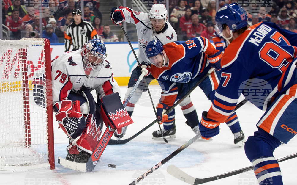 Capitals Oilers Hockey