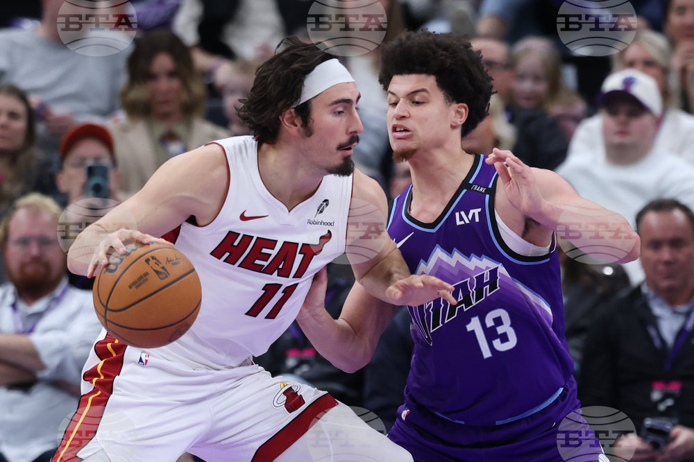 Heat Jazz Basketball