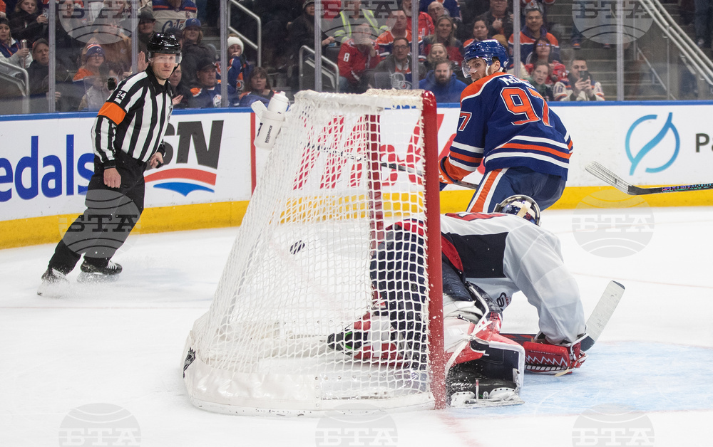 Capitals Oilers Hockey