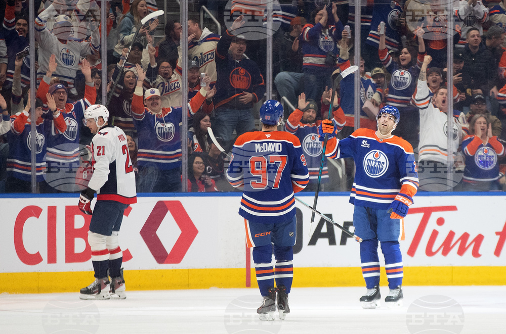 Capitals Oilers Hockey