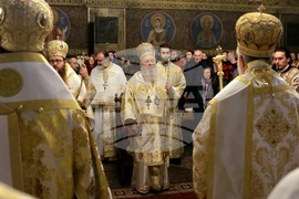 Празнична утреня в митрополитската катедрала „Св. великомъченица Неделя“ - патриарх Даниил и митрополит Хризостом